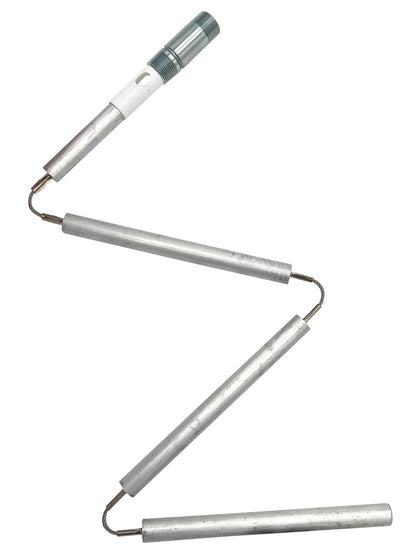 Solid Spare Anode Rod 42" Nipple Type Aluminum/Zinc Replaces Blue Lightning 1027410