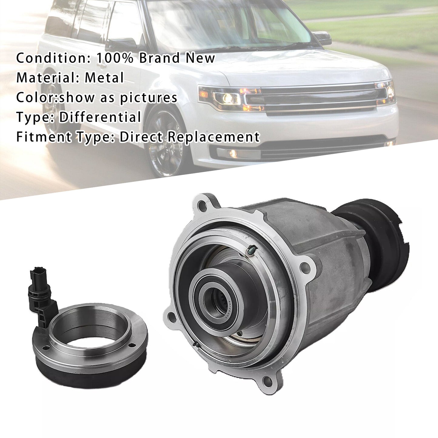 Rear Differential Viscous Coupler CV6Z-4A232-A For Ford Flex Edge MKX 2013-2021