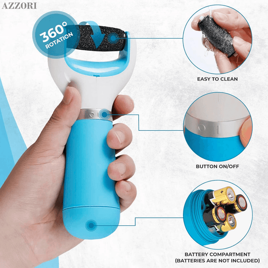 Solid Spare Electric Foot File USB Callus Hard Skin Remover Grinder Pedicure Machine Tools