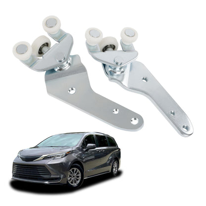 68360-08031 Bottom Sliding Door Roller Hinge Set Fit 10-21 Toyota Sienna 2.7 3.5