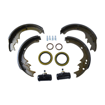 New Brake Shoes Wheel Cylinders + Hub Seals For Toyota 8FGU25 47410-23420-71