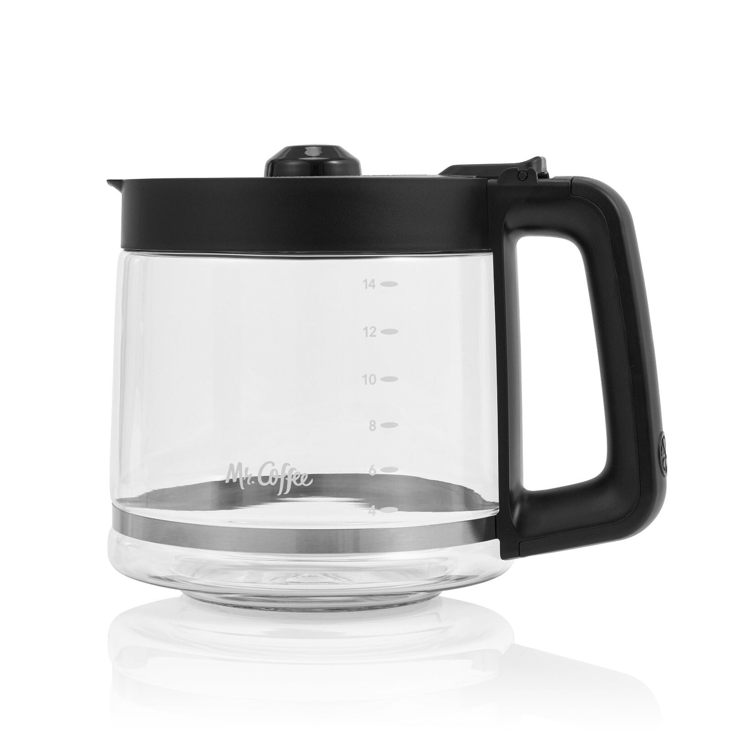 Solid Spare Mr. Coffee 2179346 Replacement 14 Cup Glass Coffee Carafe