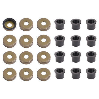 Solid Spare For Yamaha Banshee 350 YFZ350 Black & Gold Front A Arm Bushing & Dust Cover Kit