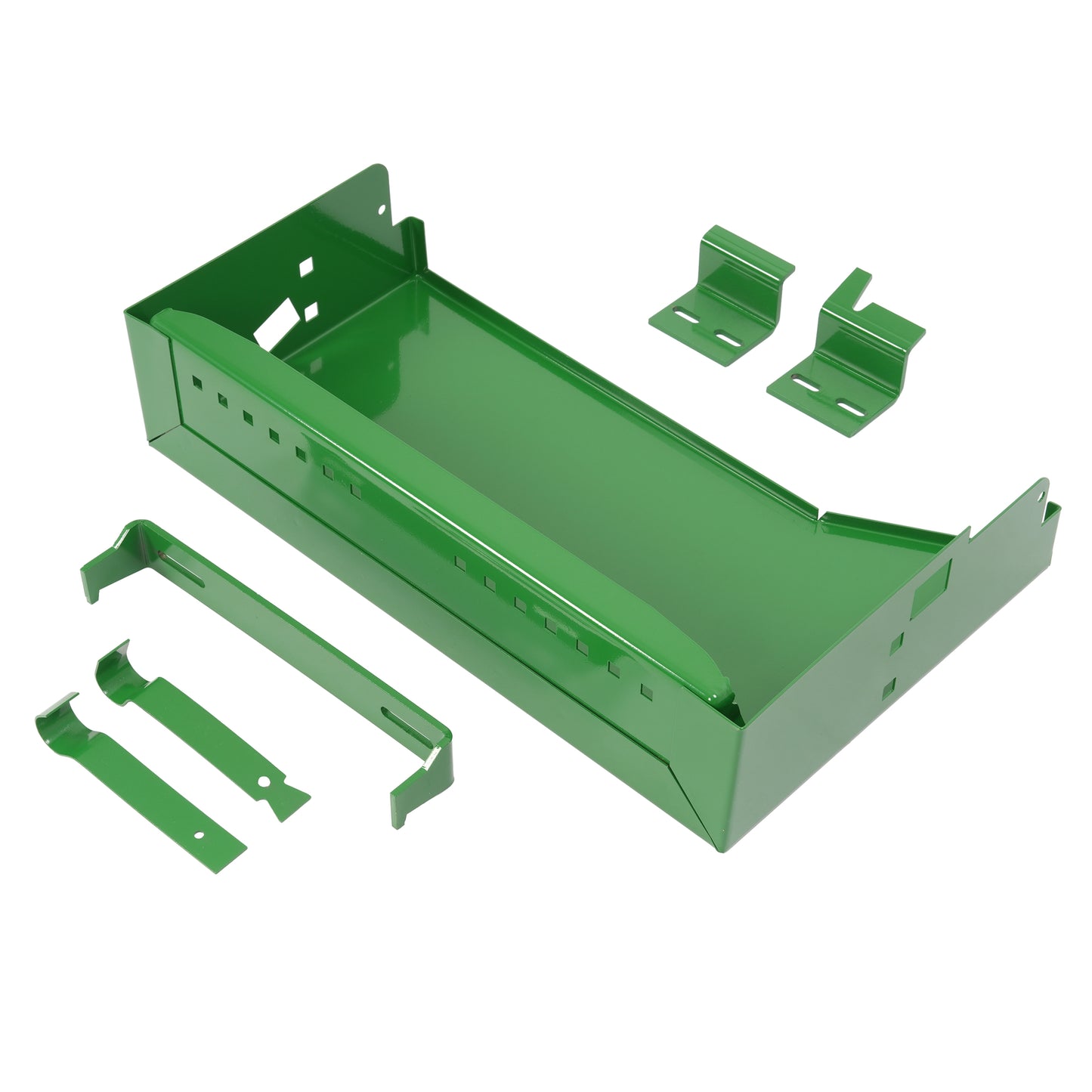 Solid Spare LEFT SIDE LH Battery Box For John Deere 2510 3010 3020 4000 4010 4020 #AR40208