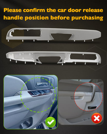 Driver Armrest Repair Kit For 10-14 Chevy Silverado GMC Sierra 1500 2500 3500 HD