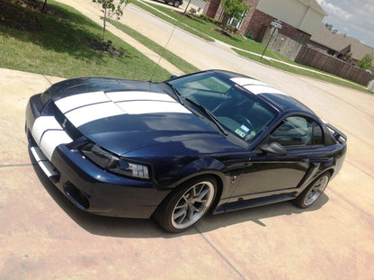 8" VINYL RALLY STRIPES RACING STRIPE KIT HOOD TRUNK ROOF For FORD MUSTANG