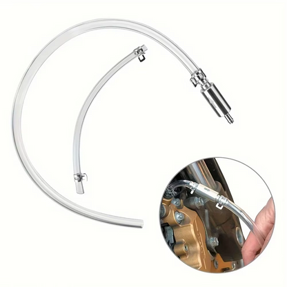 Clutch Brake Bleeder Hose One Way Valve Tube Bleeding Tool Kit Motorcycle Car