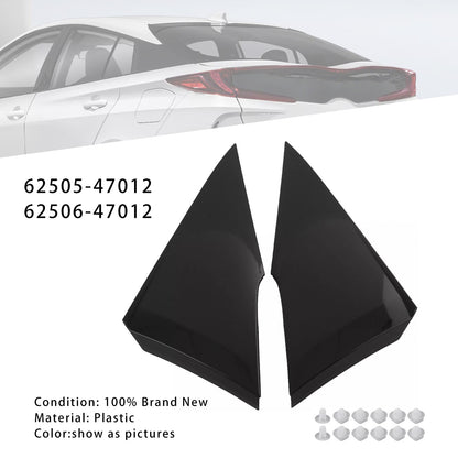 2PCS Rear Quarter Moldings 62505-47012 62506-47012 For Toyota Prius 2016-2022