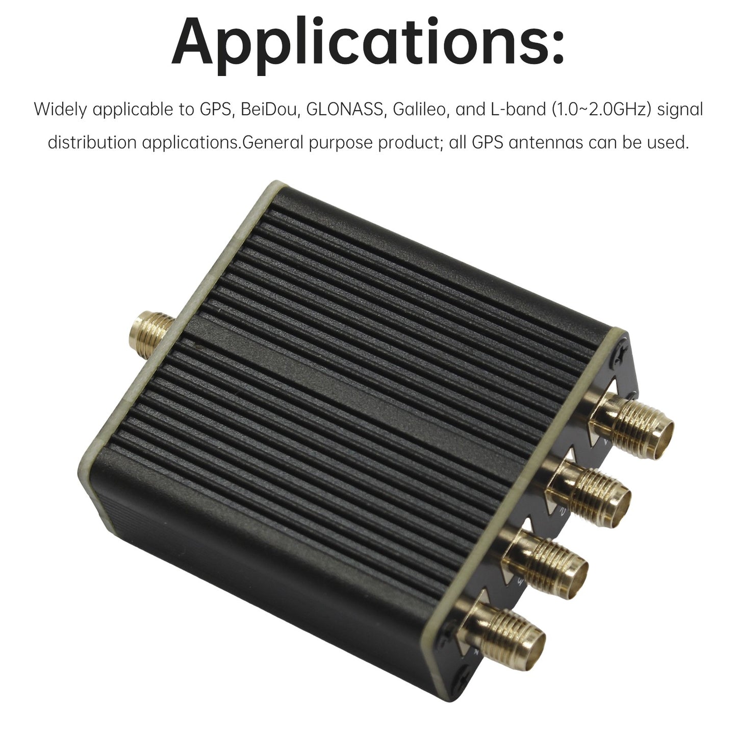 GPS  GLONASS 1-to-4 Navigation Signal Antenna Antenna Splitter Power Divider