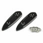 CNC Mirror Hole Cap Covers For Yamaha YZF R3 2015-2016 R25 2013-2015 Black CN