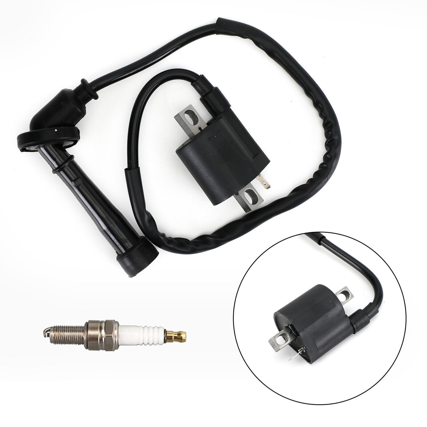 Ignition Coil Spark Plug fit for Suzuki LTZ400 LT-Z 400 Quadsport 33410-09F00