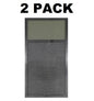 Solid Spare (2) Filters Compatible for Broan Grease Range Hood Filter PM25WW PM25BL AL9245