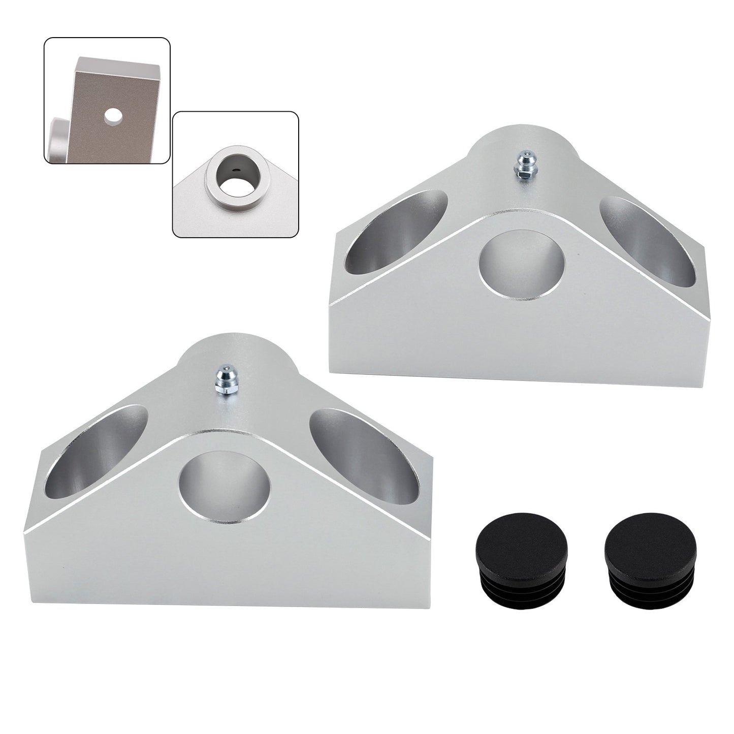 2X Dump Bed Hinge Mount Billet Kit For Can Am Defender Hd Max Sxs 2016-2024 23