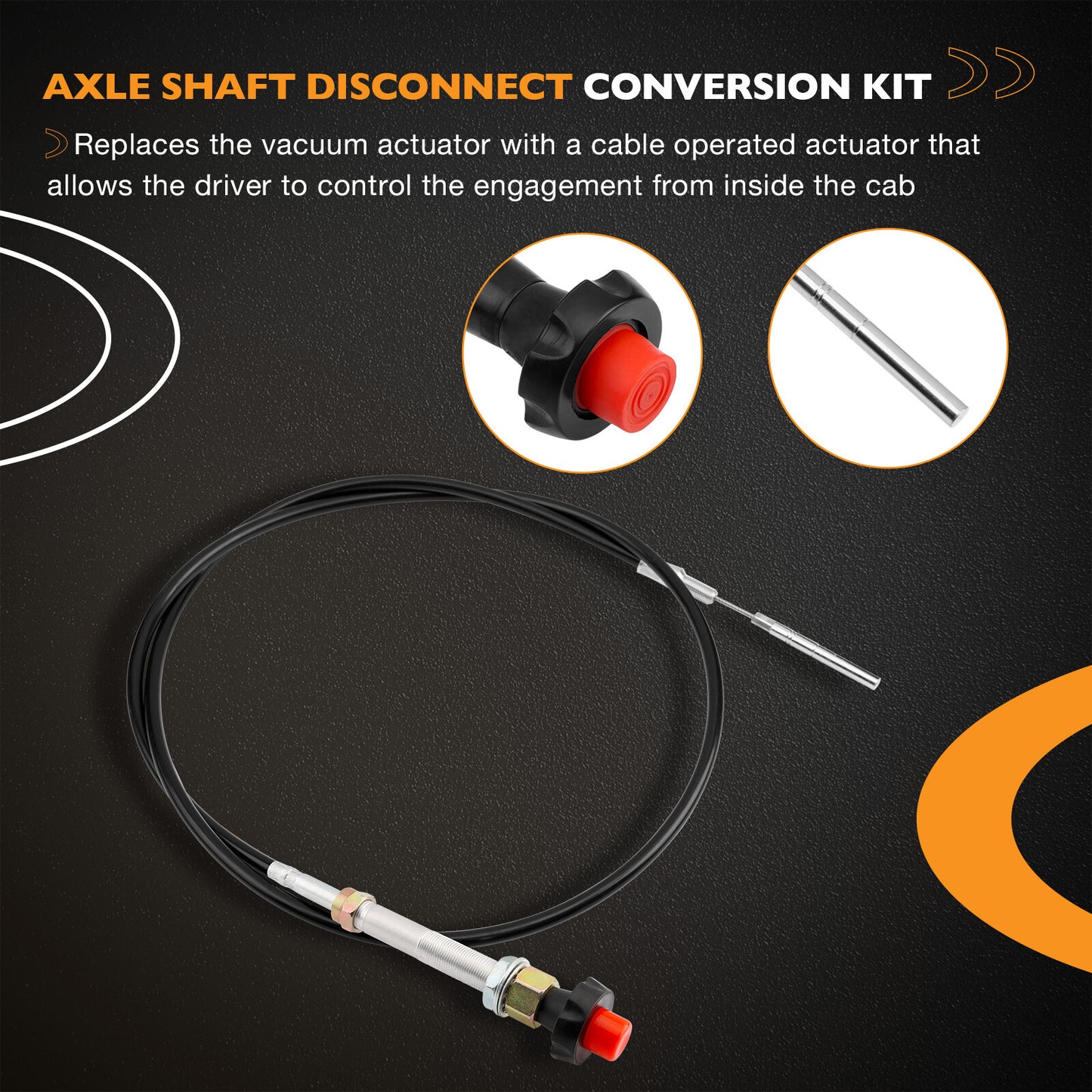 PSL900 Posi-Lok Axle Shaft Disconnect Conversion For Jeep Wrangler YJ XJ MJ 4x4