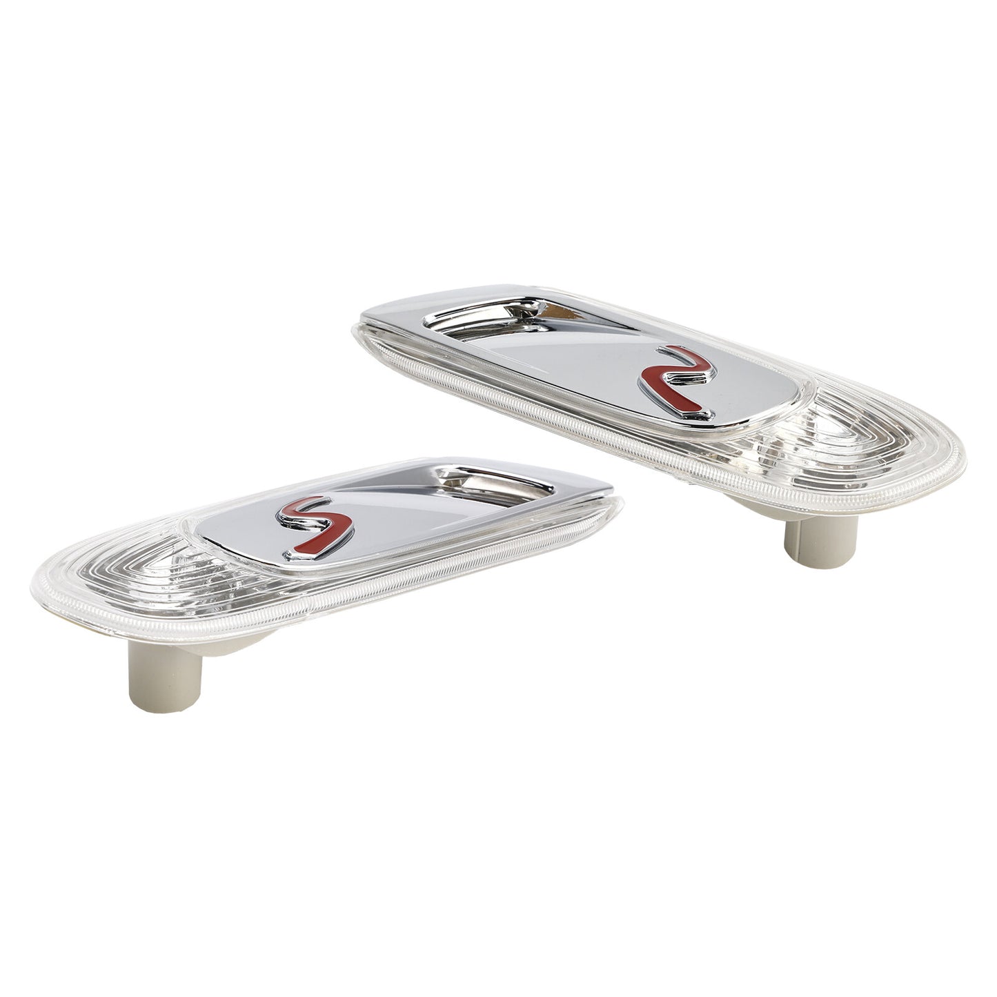Pair Side Marker Lamp Turn Signal Light Housing for MINI F55 F56 F57 S 2014-21