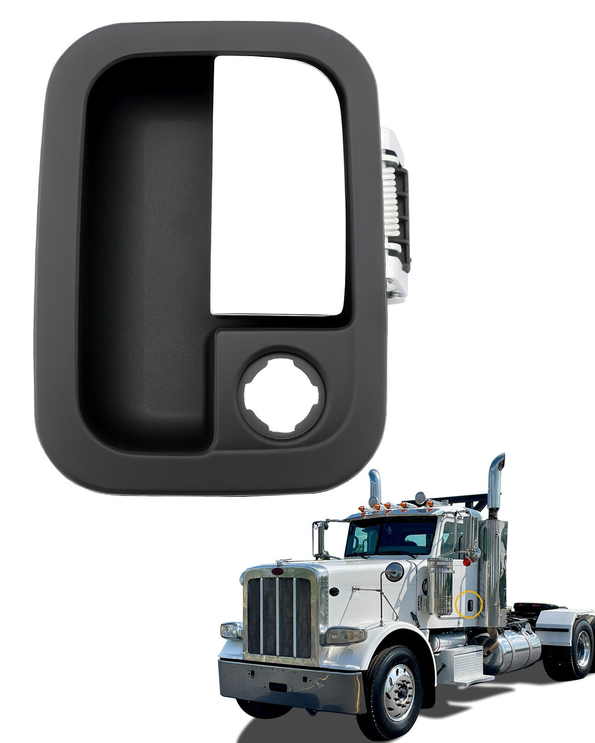 Exterior Door Handle Driver Front Left Side For 2005-2025 Kenworth Peterbilt 325