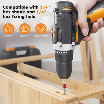 4Pcs Drill Extension 1/4" Hex Quick Release Bit Holder 12" 6" 4" 2"+4Pcs PH2 Bit