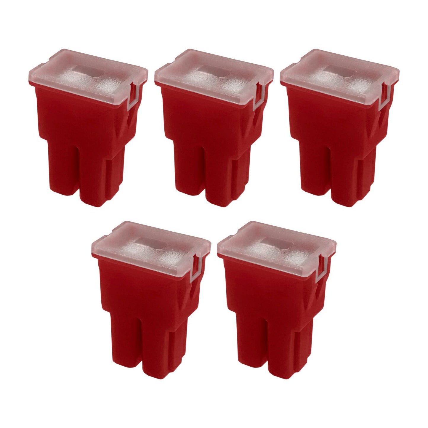 50A Straight Female Fuse Cartridge FLF PAL Auto Link for Car Truck RV SUV - 5pk