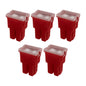 50A Straight Female Fuse Cartridge FLF PAL Auto Link for Car Truck RV SUV - 5pk