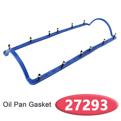27293 Oil Pan Gasket for Ford Powerstroke 7.3L Rubber W/ Steel Core