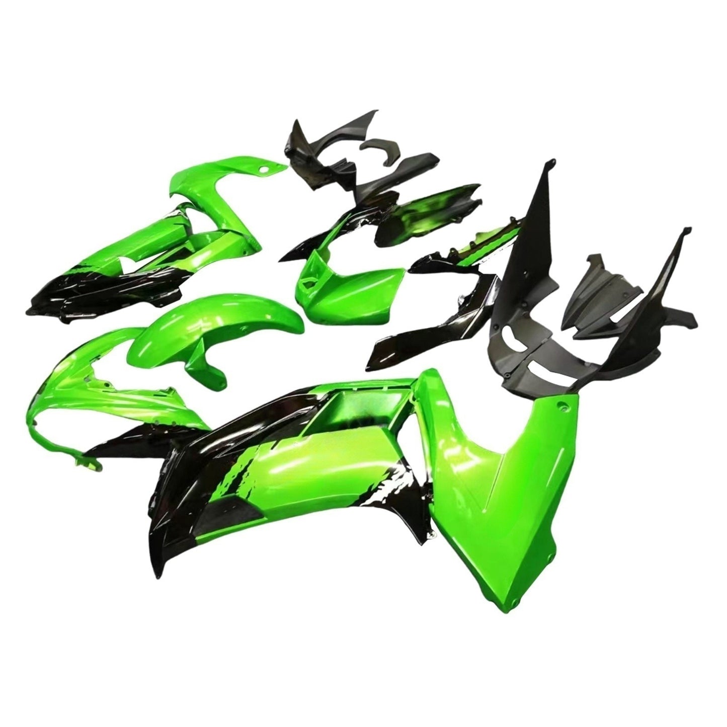 Amotopart Injection Fairing Bodywork For Kawasaki ER6F/Ninja650 2012-2016 green