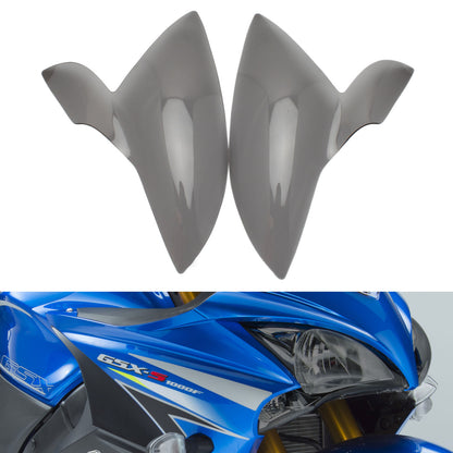 Front Headlight Lens Guard Protector Smoke Fit For Suzuki Gsx-S 1000F 2015-21