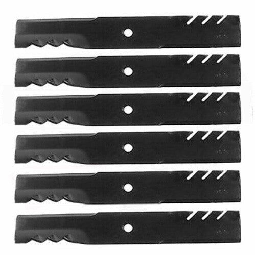 Solid Spare (6) Gator Mulching Mower Blades for Scag 61" Mowers 481708