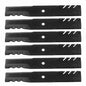 Solid Spare (6) Gator Mulching Mower Blades for Scag 61" Mowers 481708