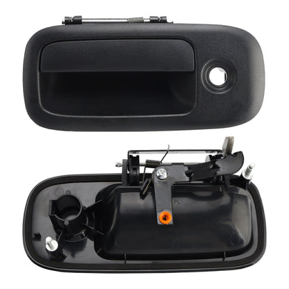 3PCs Front Exterior Door Handle Set For Chevrolet Express 1500 2500 1996-2009