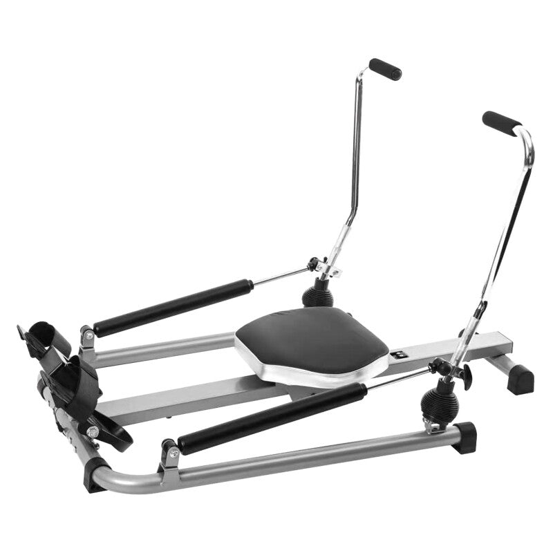 Home Gym Adjustable Exercise Rowing Machine Rower  Double Hydraulic Resistance