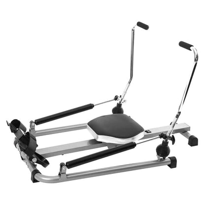 Home Gym Adjustable Exercise Rowing Machine Rower  Double Hydraulic Resistance