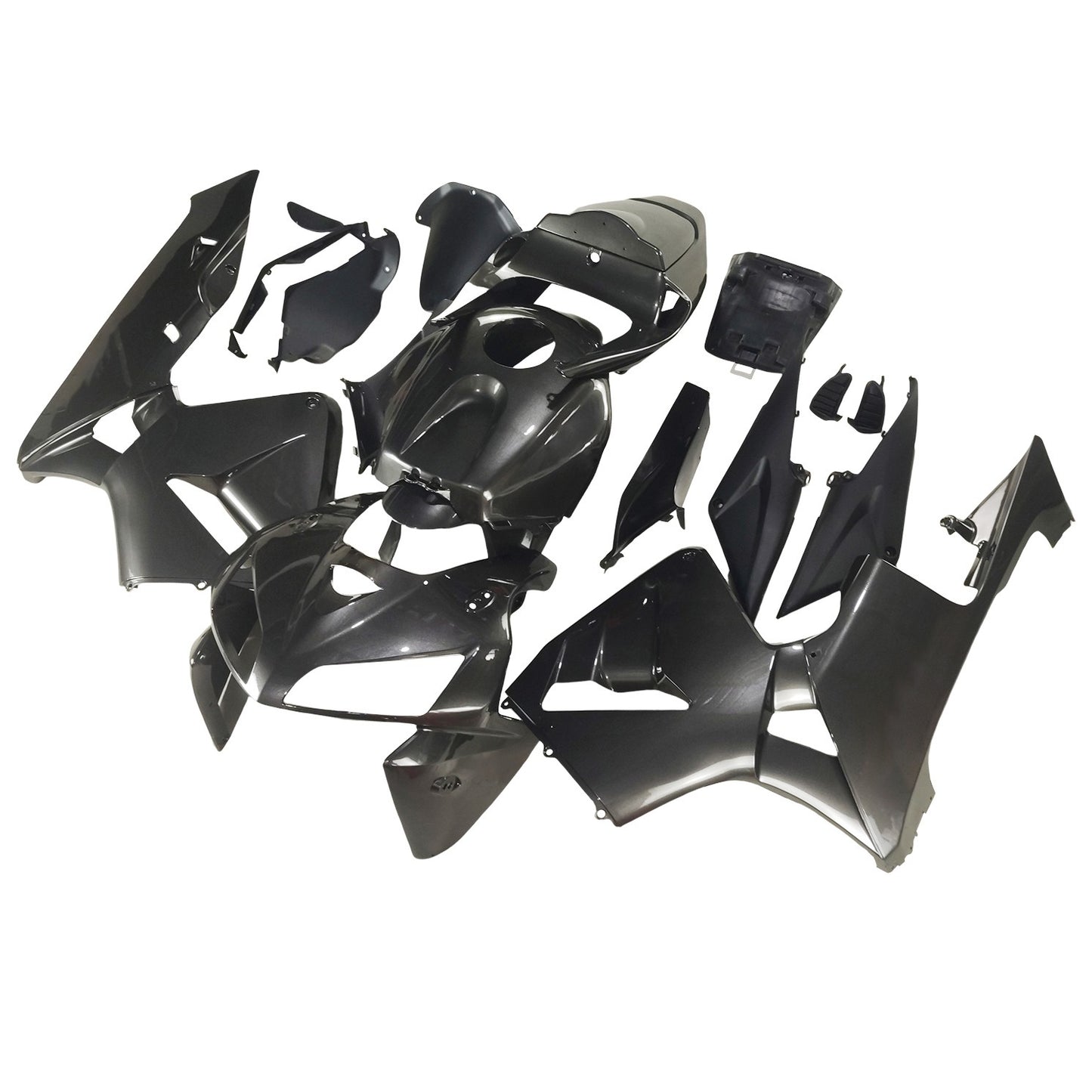 Amotopart Injection Fairing Kit Bodywork For Honda CBR600RR 2005-2006 F5 black