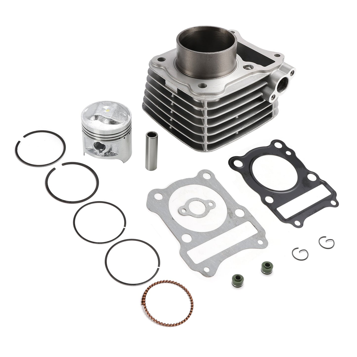 CYLINDER DOMED PISTON KIT 125CC FOR SUZUKI GZ125 1998-2013 DR125 S SE 1982-2000