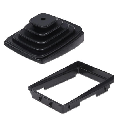 Fit For 1997-04 Jeep TJ Wrangler Manual Trans Shifter Boot & Retainer Bezel Kit
