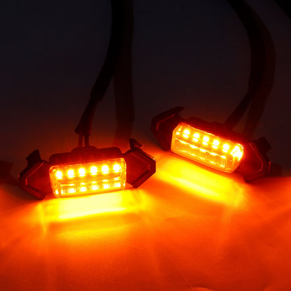 Yellow Lens Amber Light Front Grille LED Light Kit Fit Toyota Tacoma 2016-2023