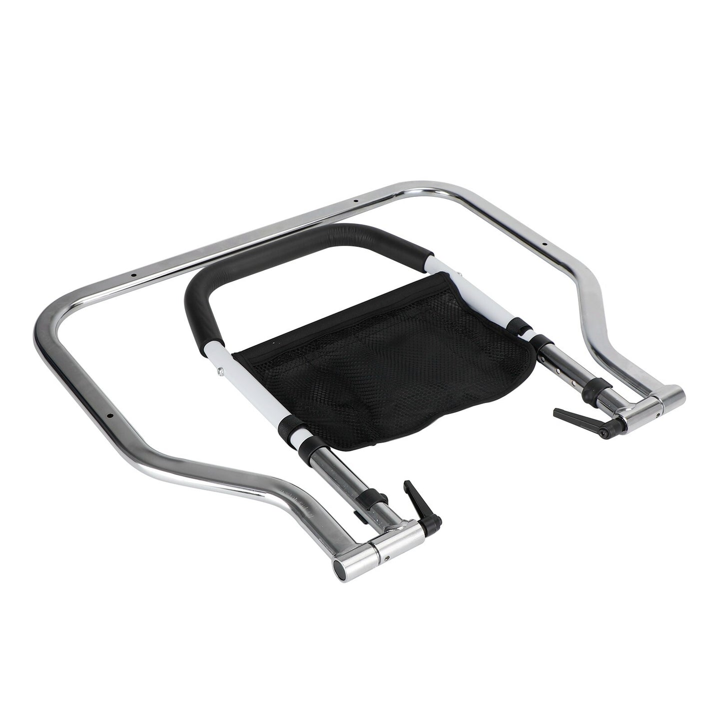 Foldable Bed Rail Safety Assist Handle Hand Guard Grab Bar Elderly Handicap
