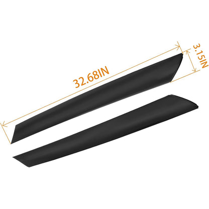 861702K500 Windshield A-Pillar Trim Molding Set Fit 2010-13 Kia Soul Window Trim
