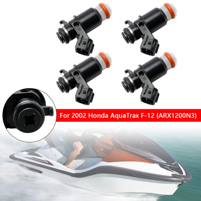 4PCS 16450-HW1-672Fuel Injectors For Honda AquaTraxF12 F12X 02-07 R12 R12X 03-07