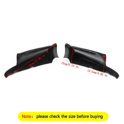 Front Bumper Lip Splitter Fits 08-13 BMW E90 E92 M3 Competition Performance US