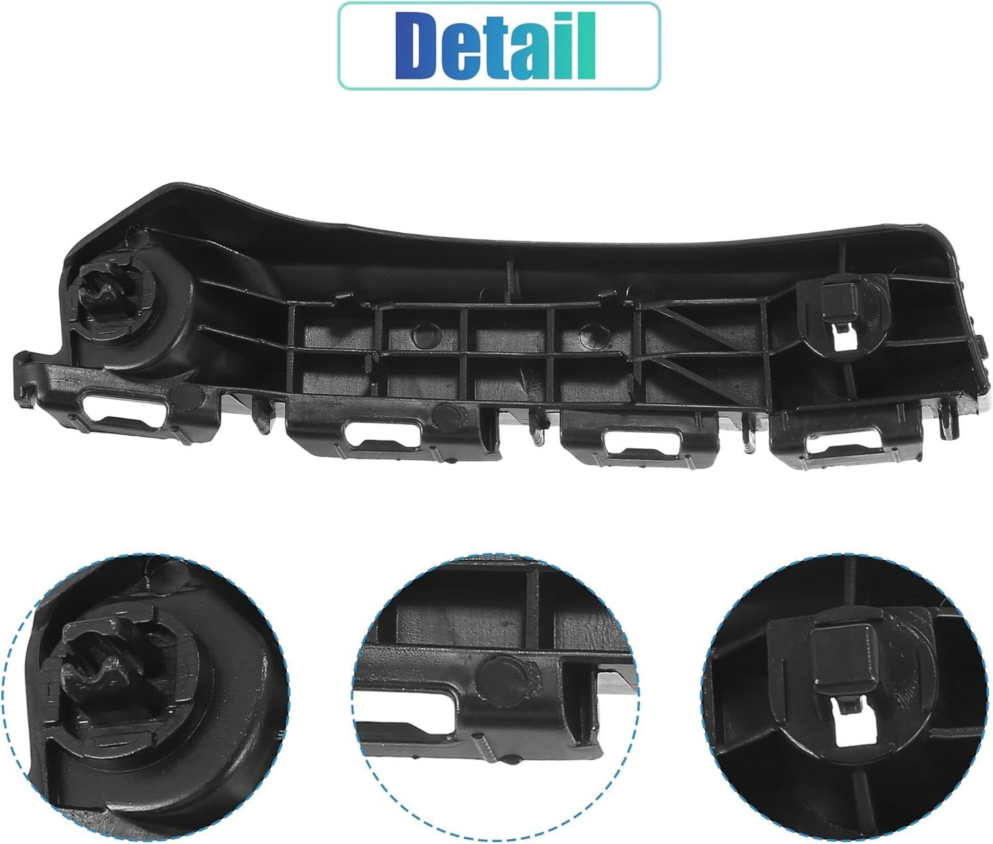 Fit For 2012-2014 Toyota Yaris Left+Right Side Rear Bumper Bracket Retainer
