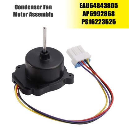 64843805 Condenser Fan Motor Assembly for LG Refrigerator AP6992868 PS16223525