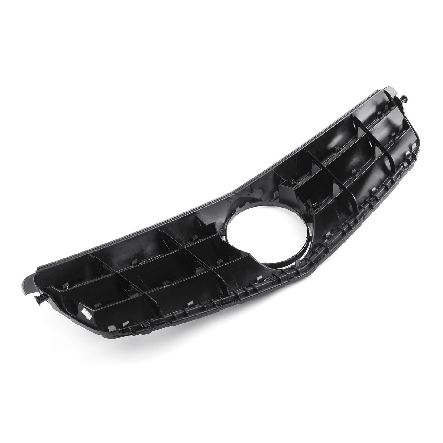LED Black Chrome Front Grill Grille Fits Benz C Class W204 C300 C350 2008-2014·