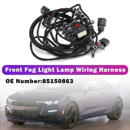 Front Fog Light Lamp Wiring Harness 85150863 For Chevy Camaro 2019-2020