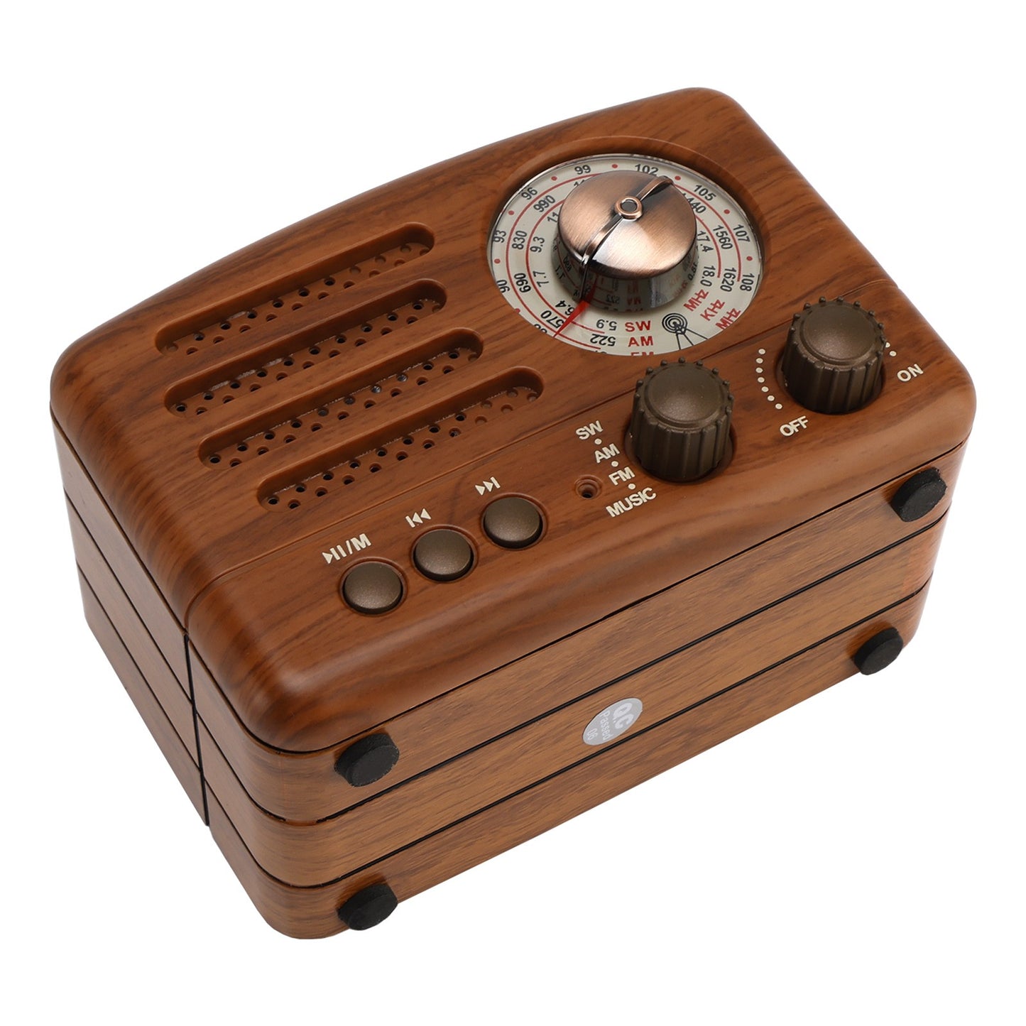 Retro-Style Decorative Radio Mini Multifunction Music Player Bluetooth Speaker