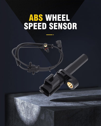 For 2009-2012 Dodge RAM 1500 PICKUP 4?? ABS Wheel Speed Sensor Front+Rear L&R