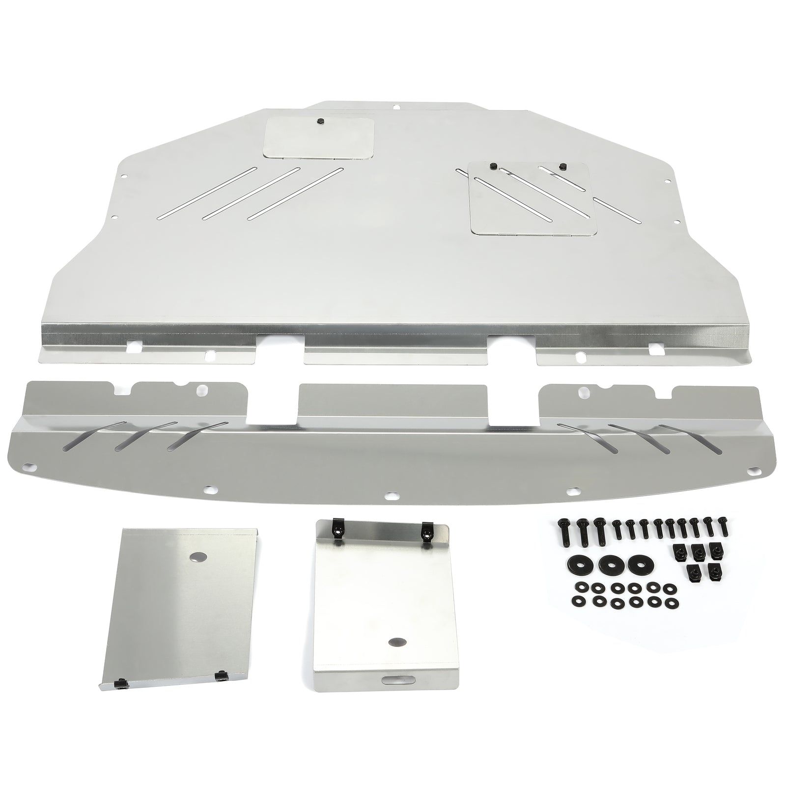 Solid Spare For 11-14 Subaru WRX Impreza Engine Splash Shield Under Tray Skid Plate Aluminum