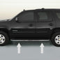 CHROME RUNNING BOARD TRIM MOLDING PACKAGE For CHEVY TAHOE SUBURBAN 2007-2014