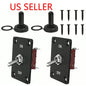 2x Heavy Duty Toggle Switch SPST 2Pin On-Off Amp 30A 12VDC/15A 250VAC/20A 125VAC