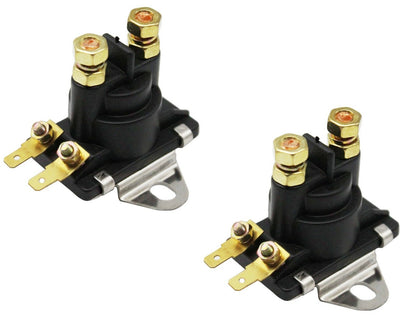 2 Pack Marine Starter Tilt Trim Relay Solenoid For Mercury MerCruiser  89-96158T