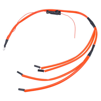 NEW 1200°F Insulated Glow Plug Harness Red FOR CHEVROLET GMC 6.5L Turbo Diesel